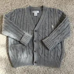 Ralph Lauren グレー カーディガン 24M
