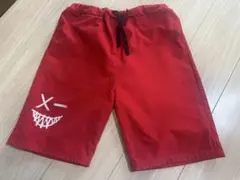 【SHEIN】赤ハーフパンツ 13-14Y