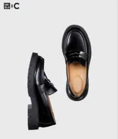 h*e様 UNIQLO :C コンフィールタッチローファー
