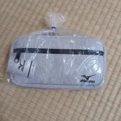 Mizuno スウェットグレー ペンケース　サンスター文具