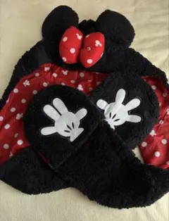 ディズニー ミニー ファンキャップマフラー マフラーキャップ