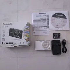 Panasonic LUMIX DMC-SZ3 ホワイト 本体 運動会 旅行 - メルカリ