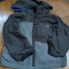 MPS フード付きジャケット 110サイズ 黒・グレー