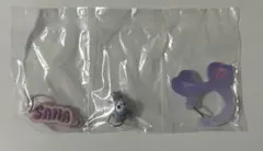 TWICE LOVELYS ガチャ アクリルカラビナフロッキーマスコット サナ