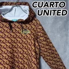 CUARTO UNITED クアルトユナイテッド 総柄 パーカー ゴルフ ウェア