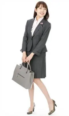 【極美品】エヌラインプレシャス セットアップ パンツ スカート  絹 15号 極美品】エヌラインプレシャス セットアップ パンツ スカート 絹