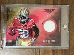 Carlos Hyde NFL 1of1 ジャージカード 49ers