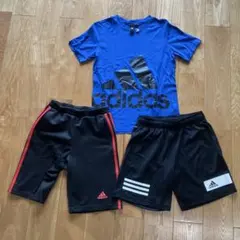 子供服 adidas Tシャツ150cmとショートパンツ2枚(140,150)