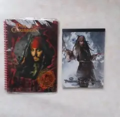 TDR　パイレーツ・オブ・カリビアン　リングノート　＋メモ