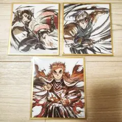 ③鬼滅の刃 WEBSHOPくじ アクリル色紙 煉獄杏寿郎 天元 胡蝶しのぶ