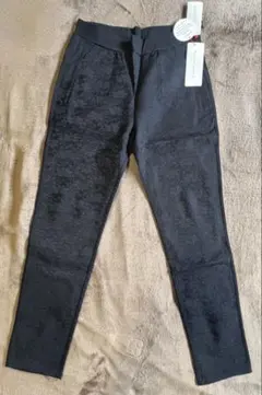 新品 レースレギンス ブラック L〜LL