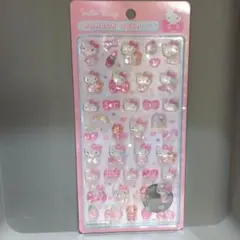 h*中様 ボンボンドロップシール ハローキティ ピンク