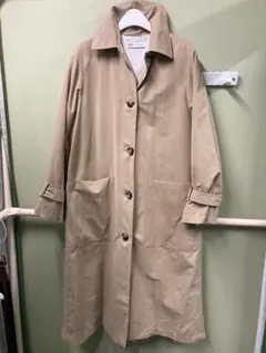 ZARA ステンカラーコート　ベージュ　サイズusa XS〜S オーバーサイズ