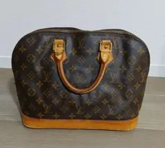 Louis Vuitton モノグラムハンドバッグ　アルマ　鍵付き