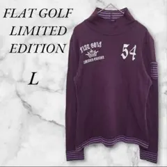 FLAT GOLF LIMITED EDITION カットソー L 紫 日本製