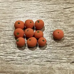 ハンドメイド　みかん10個入り　ミニチュア　粘土 フェイクフード