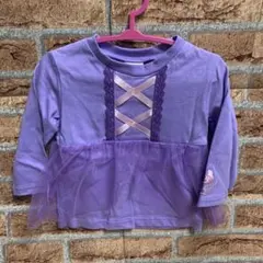 《新品》ディズニープリンセス　ラプンツェル 長袖Tシャツ　サイズ80