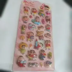 クレヨンしんちゃん 3Dポップシール ボンボンドロップ風シール