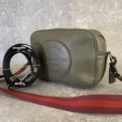 coach デンプシー　カメラバッグ　カーキ　本革　美品 coach デンプシー カメラバッグ カーキ 本革 美品 - メルカリ