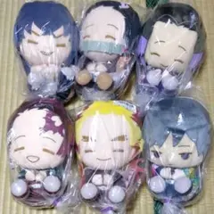 鬼滅の刃　ぽふっとぬいぐるみ　6点セット