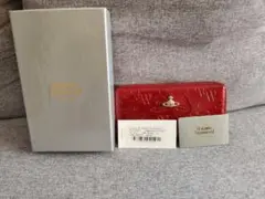 Vivienne Westwood 長財布 エナメル レッドのサムネイル