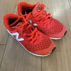 New Balance キッズ スニーカー レッド　HANZO 20.5cm