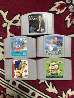 ニンテンドー64 ソフト まとめ５点