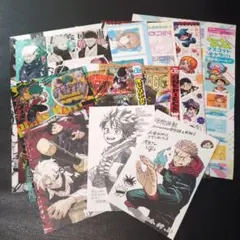 ジャンプ付録アニメキャラクターシールセット