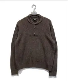 Eddie Bauerヘンリーネックニットセーター