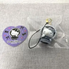 ハローキティ トレーディングマスコットストラップ2 ロリータブラック