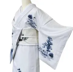 A143愛華 着物 訪問着　正絹　フォーマル