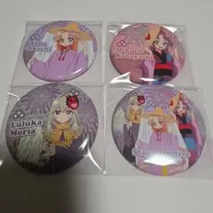 秋田 限定 あんな みくる るるか 缶バッジ 名探偵プリキュア おでかけ