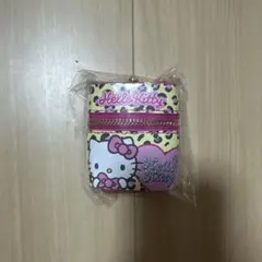 【新品】ハローキティ ヒョウ柄ミニポーチ スカーフ付き