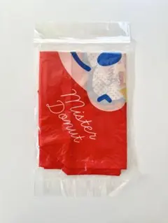 《新品・未開封品》Mister Donut エコバッグ オサムグッズデザイン 赤