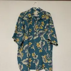 アロハシャツ 古着　シルク