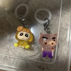 即購入⭕️ クレヨンしんちゃん めじるしアクセサリー　クリアカラー