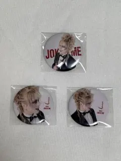 [激レア] KAMIJO(JOKER ME) 缶バッジ3種セット