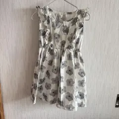 a petit lilly 花柄 ノースリーブ 원피스 110cm しまむら
