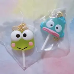 サンリオキャラクターズ カラフルキャンディチャーム けろっぴ ハンギョドン