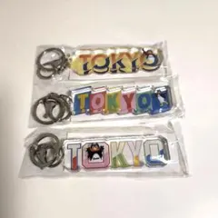 ◆非売品・新品未開封◆TOKYOアクリルブロックキーホルダー3個セット ヤクルトのサムネイル