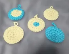 かぎ針編み　アクリルたわしのサムネイル