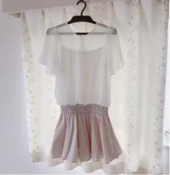 snidel 可愛い　シフォン春ワンピ♪