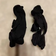 黒のストッキングタイツ2点セット　掃除用