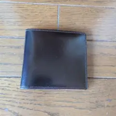 GANZO】2つ折り財布 ヘーゼル ブライドルカジュアル 小銭入れなし