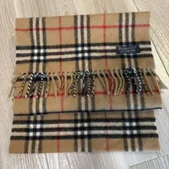 Burberry チェック柄 マフラー ウールのサムネイル