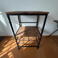 【引き取り限定】レンジラック 幅55 ヴィンテージ調 広島市安芸区