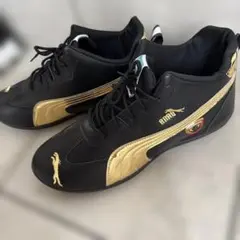 Puma スポーツシューズ 黒/金 ハイカット