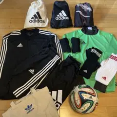 adidas サッカーフットサル ウェアセット M size 26.5cm