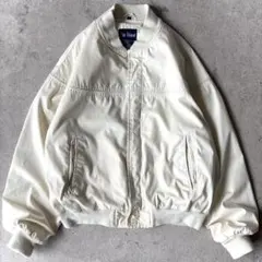 90s ParFour ダービージャケット カップショルダー ブルゾン オフ白L