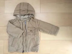 OLD NAVY フード付きジャケット 12-18ヶ月 ベージュ